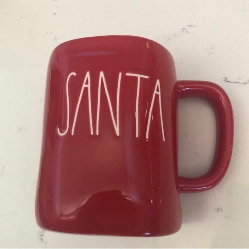 Rae Dunn Artesian collection~ Red Santa mug 16 oz - Picture 5 of 6